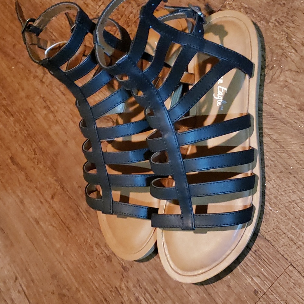 American Eagle gladiator sandals